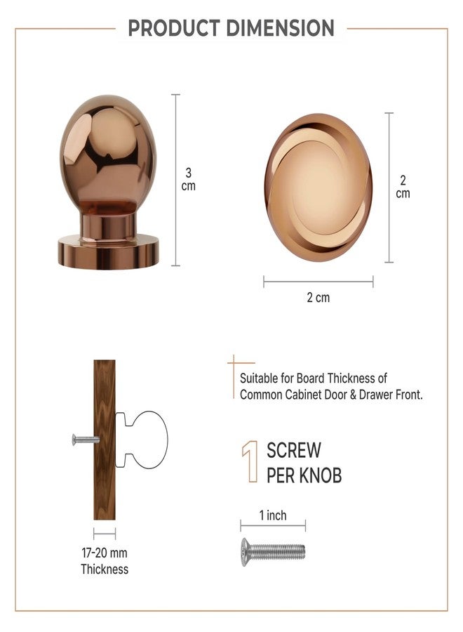 LAPO مجموعة مقابض LAPO المكونة من 6 قطع للخزائن - مقابض أدراج عصرية من الفولاذ المقاوم للصدأ للمطبخ، وخزانة الملابس، والخزائن، وأثاث المنزل (طلاء ذهبي وردي بتقنية PVD) - Image 2